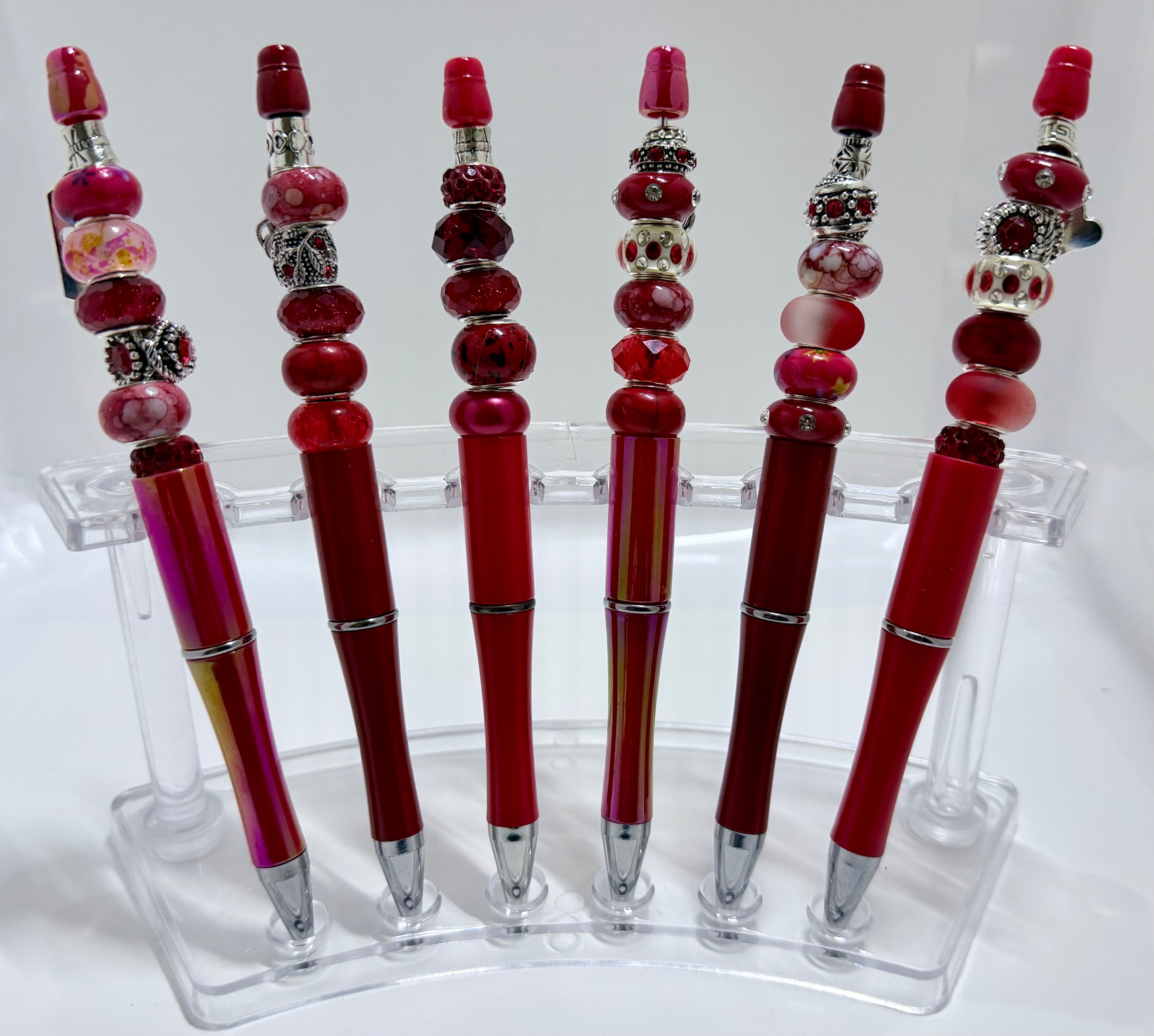 Radient Reds. Red Flow Pen - Fidget and Flow