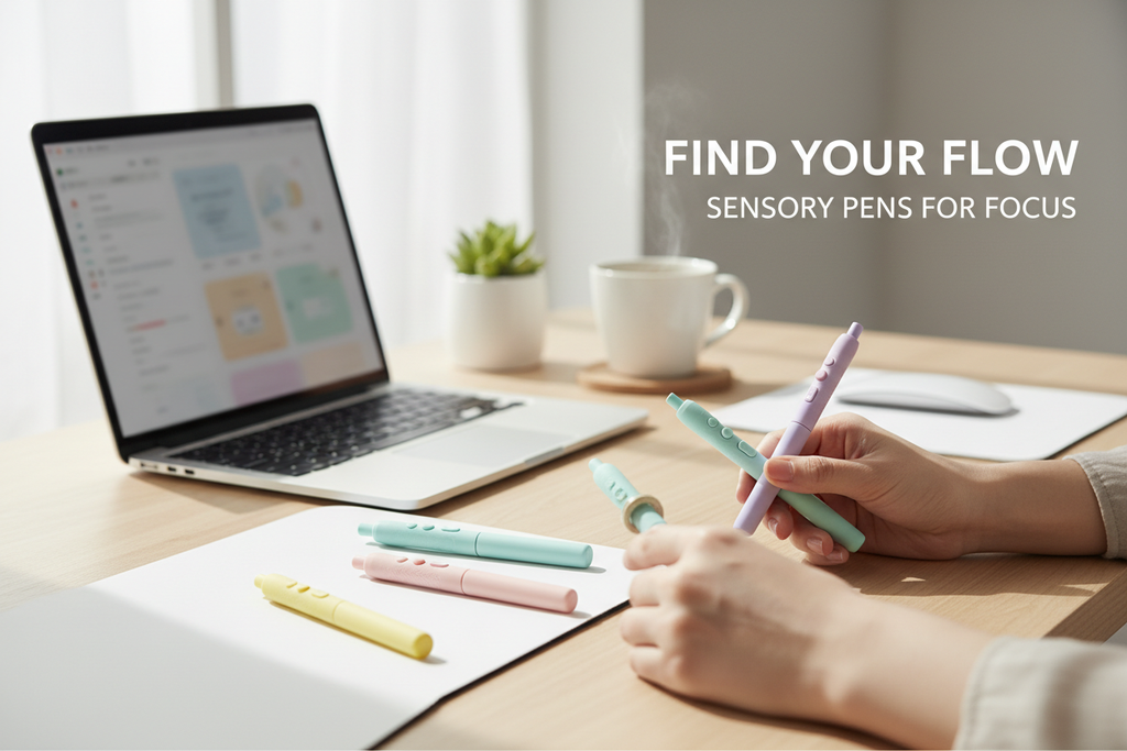 Lifestyle Banner with Flow Pens